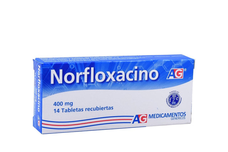 Norfloxacino 400 Mg 14 Tabletas Ag