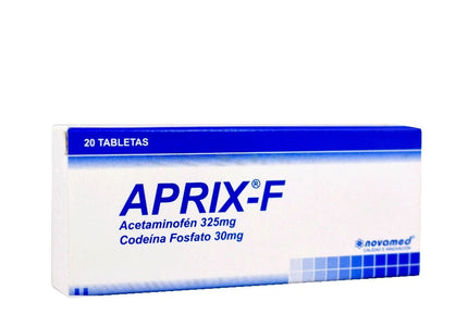 Aprix F 325/30 Mg 20 Tabletas