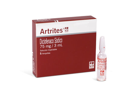 Artrites 75 Mg 3 Ml 5 Amp Diclofen Sod