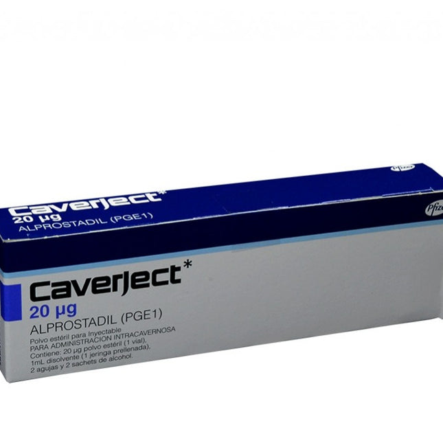 Caverject 20 Mcg Ampolla