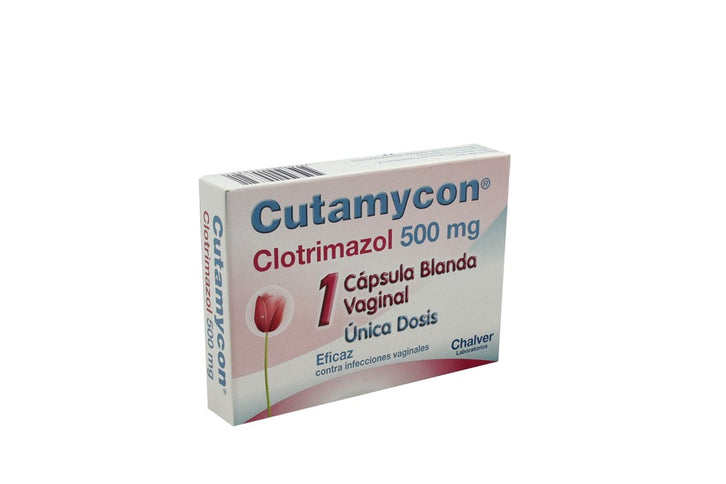 Cutamycon 500 Mg 1 Capsula Blanda Vaginal