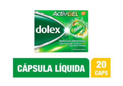 Dolex Activegel 20 Capsulas Liquidas