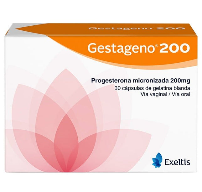 Gestageno 200 Mg 30 Capsulas