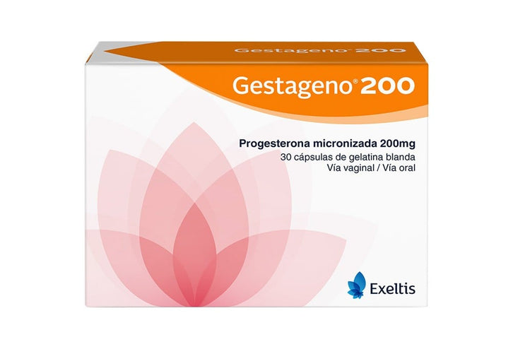Gestageno 200 Mg 30 Capsulas