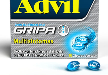 Advil Gripa 10 Capsulas