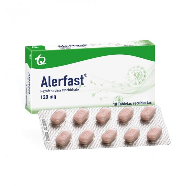 Alerfast 120 Mg 10 Tabletas 3