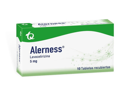 Alerness Levocetirizina 5 Mg 10 Tbs