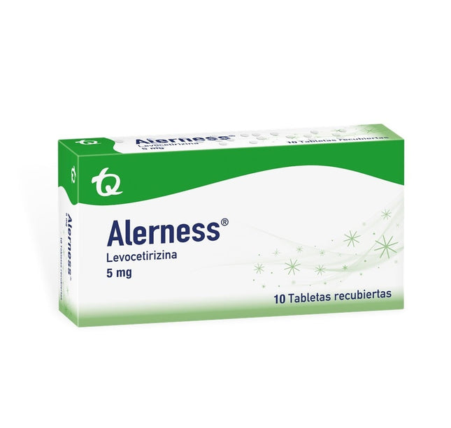 Alerness Levocetirizina 5 Mg 10 Tbs