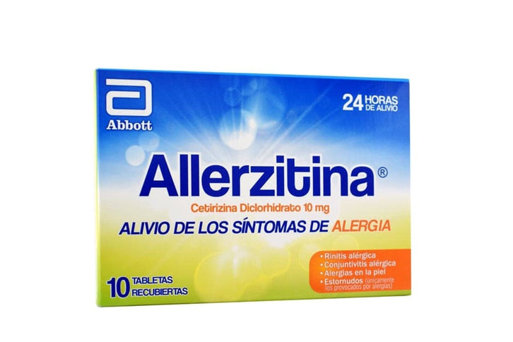 Allerzitina 10 Mg 10 Tabletas