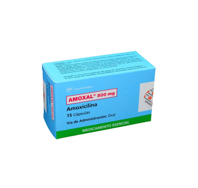Amoxal 500 Mg 15 Capsulas