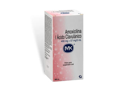 Amoxicilina 400Mg Acido Clavu 57Mg 100Ml