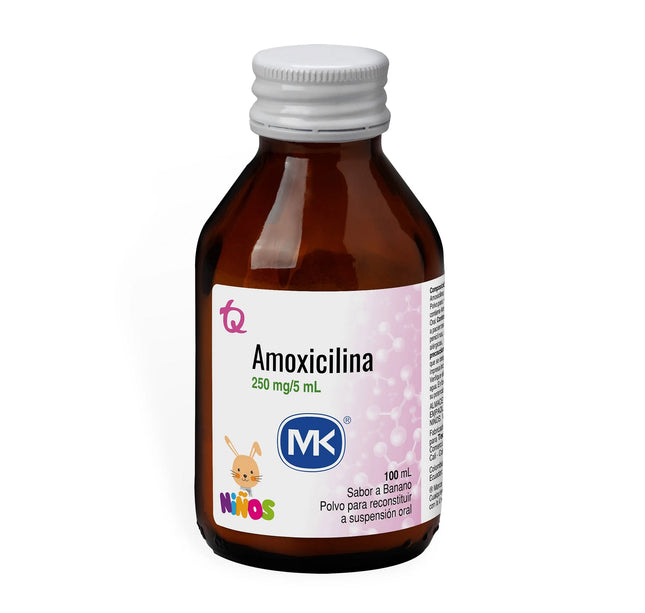 Amoxicilina 250 Mg Suspension 100 Ml Mk