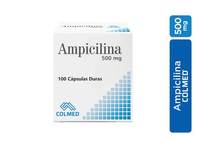 Ampicilina 500 Mg Caja 100 Cap