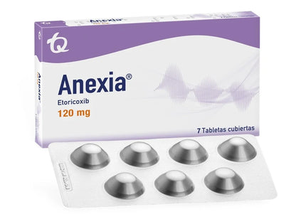 Anexia 120 Miligramos 7 Tabletas