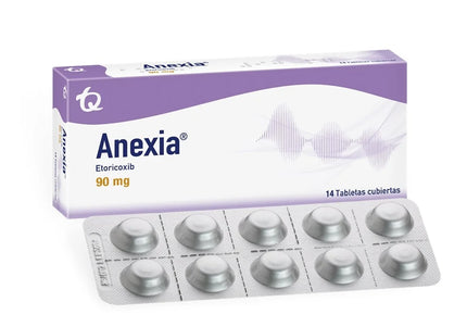 Anexia 90 Miligramos 14 Tabletas
