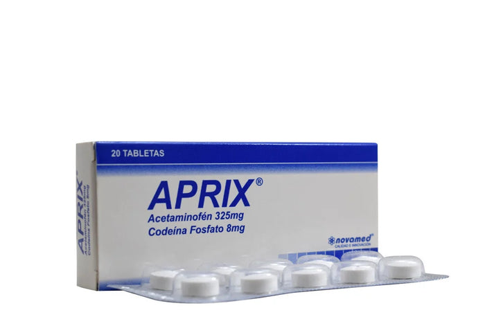 Aprix 325/8 Mg 20 Tabletas