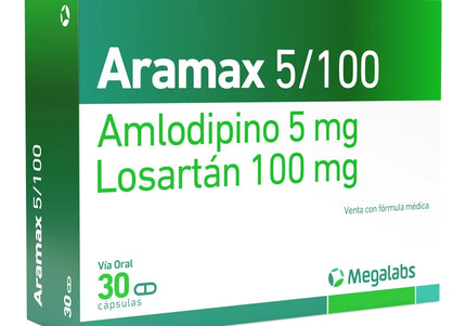 Aramax 5/100 Mg 30 Capsulas