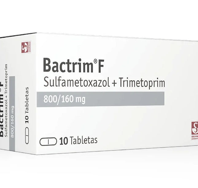 Bactrim F 160+800 Mg 10 Tabletas