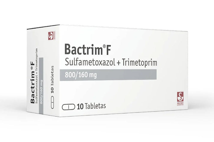 Bactrim F 160+800 Mg 10 Tabletas