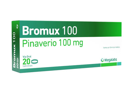 Bromux 100 Mg 20 Tabletas