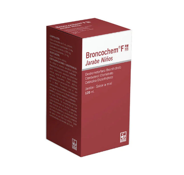 Broncochem F Pediatrico Jarabe 120 Ml