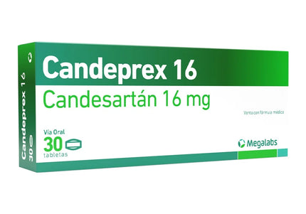Candeprex 16 Mg 30 Tabletas