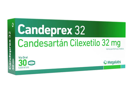 Candeprex 32 Mg 30 Tabletas
