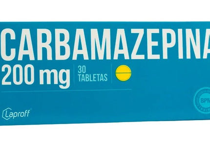 Carbamazepina 200 Mg 30 Tbs