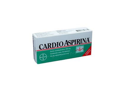 Cardioaspirina 100 Mg 30 Tabletas