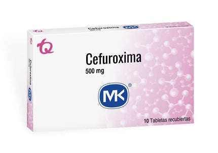 Cefuroxima 500Mg 10Tbs Mk M40550