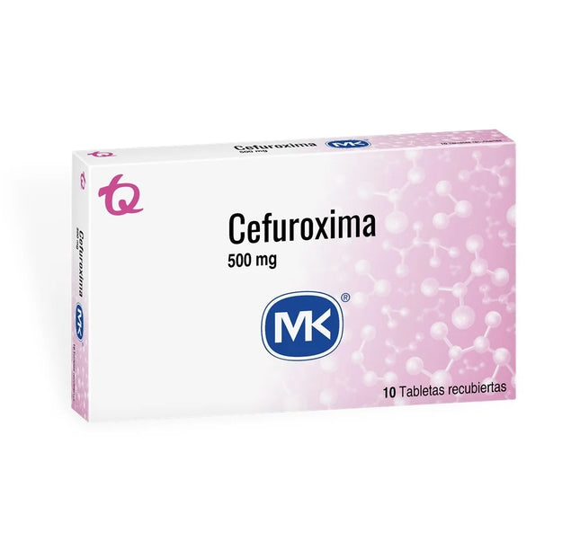 Cefuroxima 500Mg 10Tbs Mk M40550