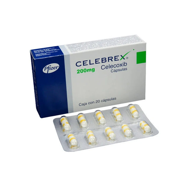 Celebrex 200 Mg 20 Capsulas