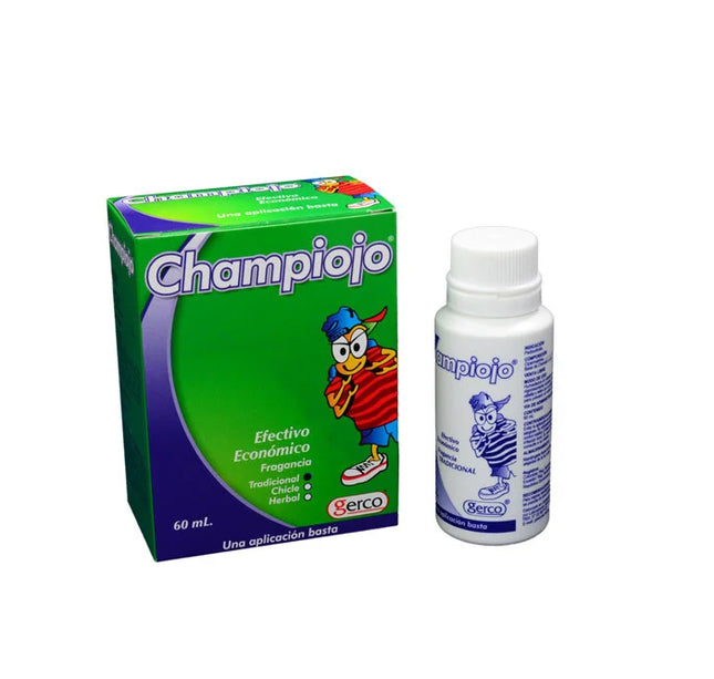 Champoo Champiojo 60 Ml Tradicional +Peine