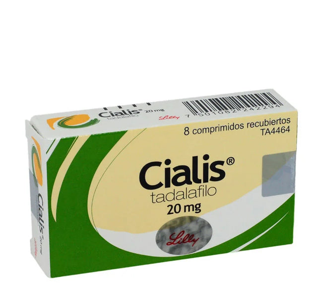 Cialis 20 Mg 8 Tabletas