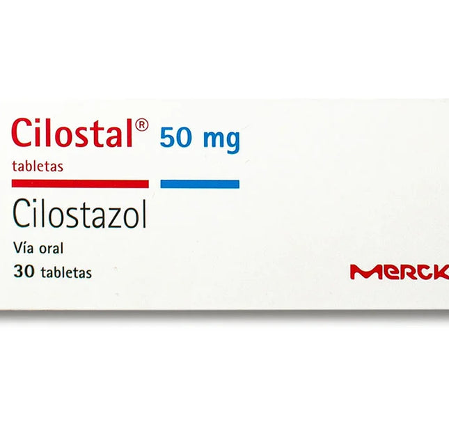 Cilostal 50 Mg 30 Tabletas