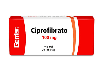 Ciprofibrato 100 Mg 20 Tbs Gf