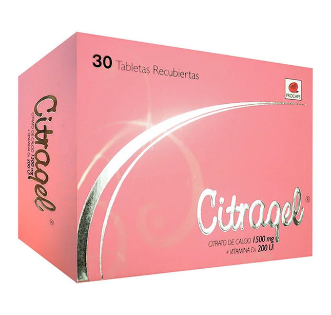 Citragel 1500 Mg/200 Ui 30 Tbs Recubiertas