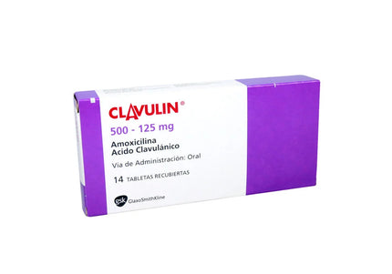 Clavulin 500 Mg 14 Tabletas