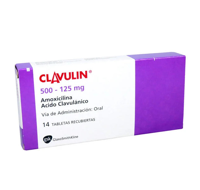 Clavulin 500 Mg 14 Tabletas