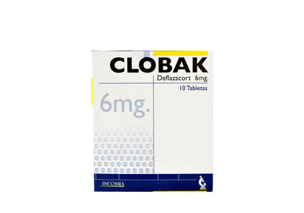 Clobak 6 Mg 10 Tabletas