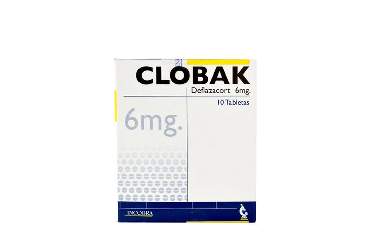 Clobak 6 Mg 10 Tabletas