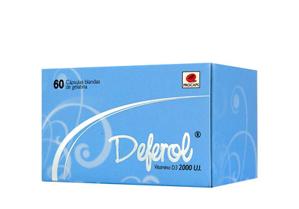 Deferol 2000 Ui 60 Capsulas