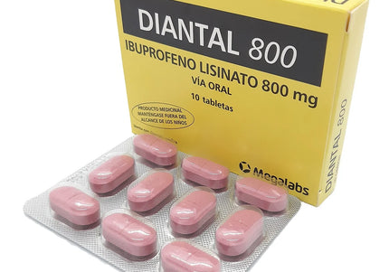 Diantal 800 Mg 10 Tabletas