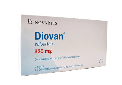 Diovan 320 Mg 14 Tabletas