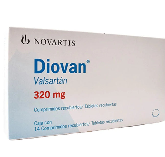 Diovan 320 Mg 14 Tabletas