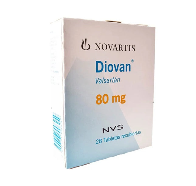 Diovan 80 Mg 28 Tabletas