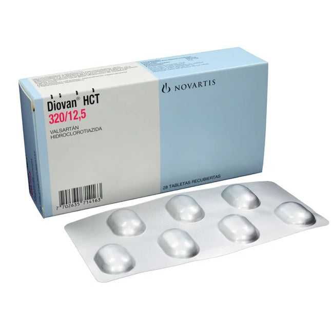 Diovan Hct 320 mg 12.5 Mg 28 Tbs