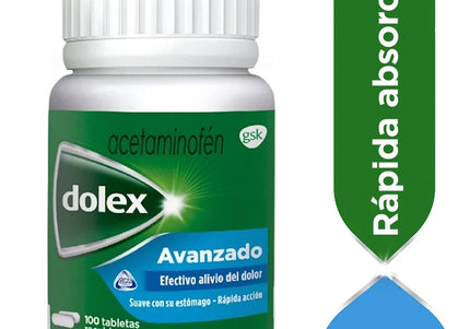 Dolex Avanzado 500 Mg Caja 100 Tbs
