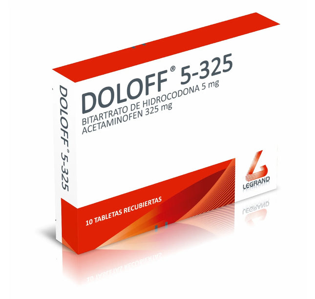 Doloff 5-325 10 Tabletas