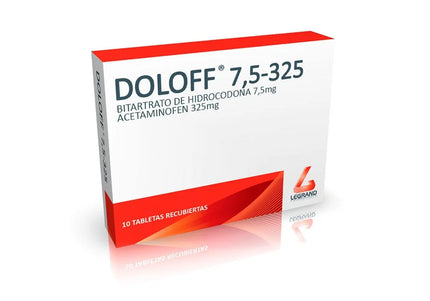Doloff 7.5-325 10 Tabletas